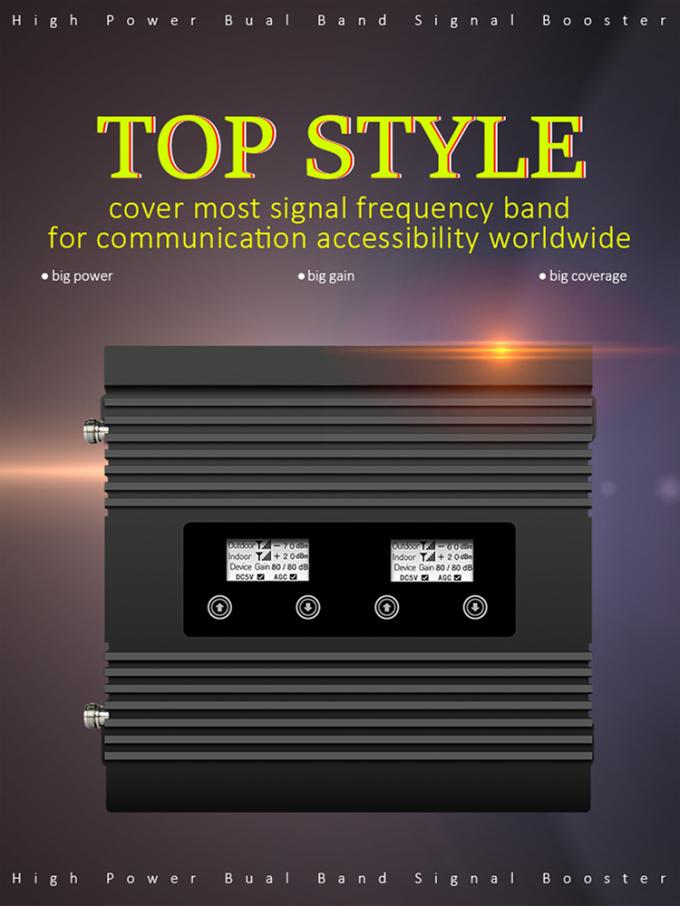 Tri Band-Verstärker 2G 3G 4G, zellulärer Verstärker des Signal-850/1800/2100MHz 0