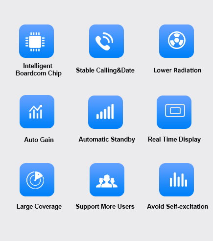 Verstärker-Mobilfunknetz-Signal-Verstärker 70dBi 800MHz Lte 4g Verstärker- 1