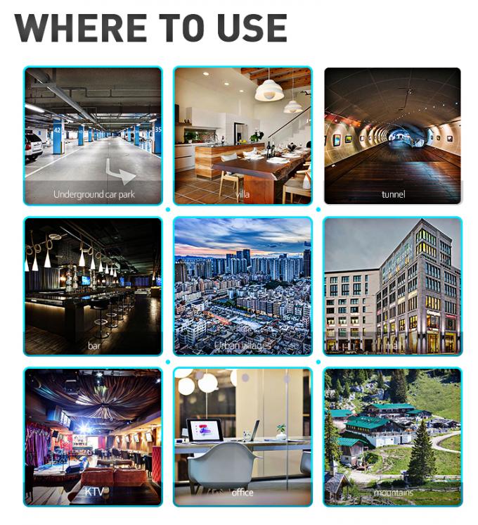 Verstärker-Mobilfunknetz-Signal-Verstärker 70dBi 800MHz Lte 4g Verstärker- 11