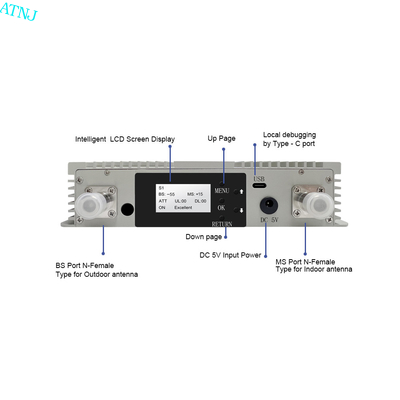 kaufen Leichtgewicht Digitale Band-Selektive Repeater Booster für WCDMA 2G 3G 2100MHz Online-Fertigung