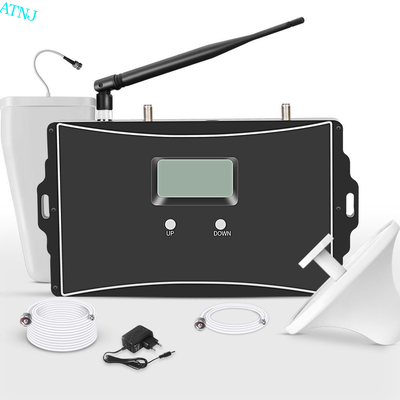 kaufen ATNJ Dualband 1800/2100 MHz 3G 4G Signal Repeater Kit mit 70 dB Verstärkung Online-Fertigung