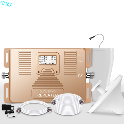 kaufen Dual Band 1800/2100MHz 2G/3G/4G Signal Booster mit LCD-Display Online-Fertigung