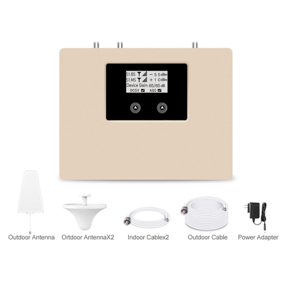 kaufen 70dB gewinnen Doppelbandverstärker des Signal-3G des Verstärker850mhz 1900MHz Online-Fertigung