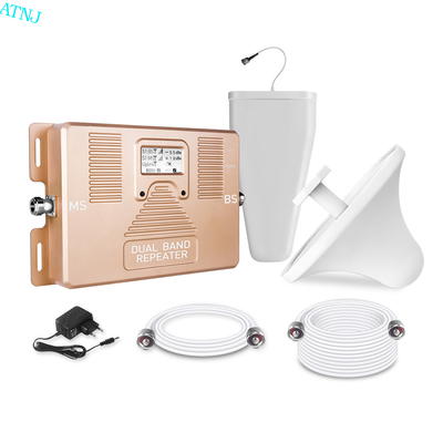 Abdeckung Dual-Band Signal Booster 800 / 1800MHz Mobilfunk 2G 4G LTE Repeater Verstärker