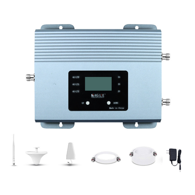 Echtzeitausgabeshow 20dBm GSM900 LTE 4G 2100MHz intelligentes mobiles Doppelbandverstärker des Signal-Verstärker2g 3G 4G