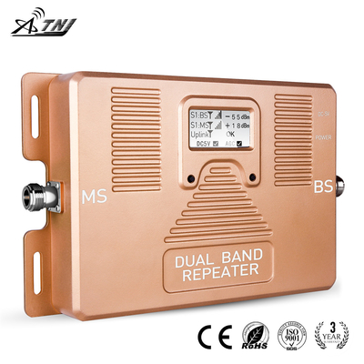 2G 4G G/M Signal-Verstärker DCS 70dB Gewinn-LTE mit intelligenter LCD-Anzeige