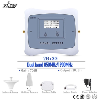 zellulärer 850MHz 1900MHz Doppelbandverstärker 2G 3G verstärkercdma PCS