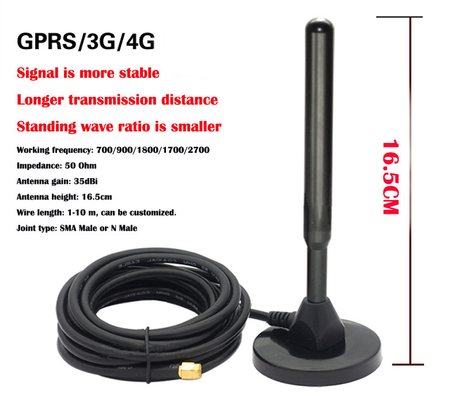 Fahrzeug-Signal-Zusatzantenne des Gewinn-35dBi 4G mit magnetischem Sauger
