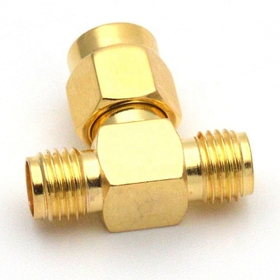 T-Art Mann der Handy-Starthilfekabel-Adapter-SMA, zu verdoppeln Frau