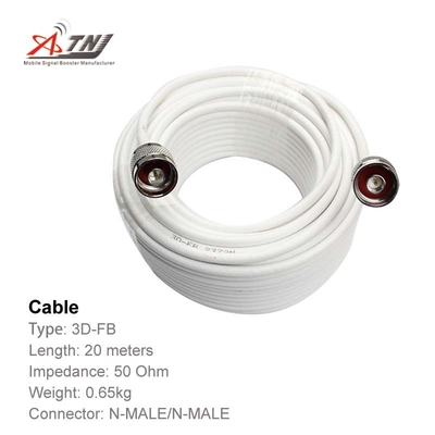 Koaxiales Kabel für Signalverstärker mit 20M N-Männlichem Stecker für eine angepasste Länge