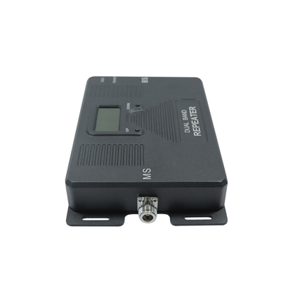 2G 4G Doppelbandgewinn des signal-Verstärker900mhz 1800MHz 70dB mit LCD