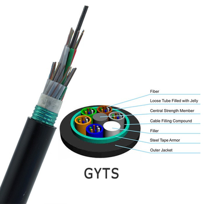 Gepanzertes fiberoptisches Kabel des Monomode--G652D für Handy-Verstärker
