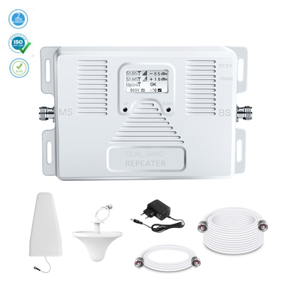 Handy-Verstärker-Metallzellulärer Verstärker 2G 4G 900MHz 1800MHz